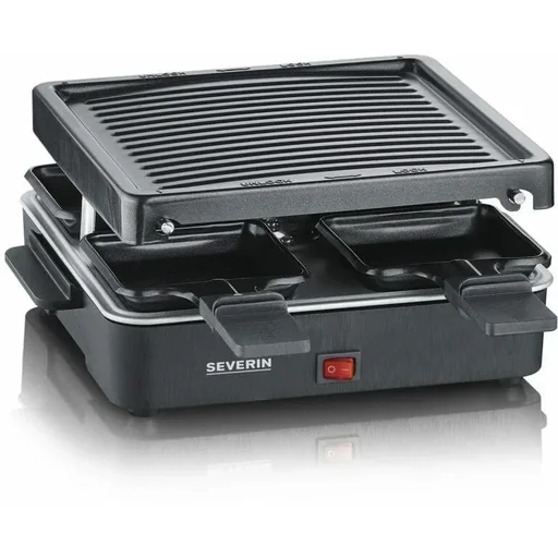 "Raclette / Grill / Gourmetset - 600 Watt - 4 Pfännchen image"