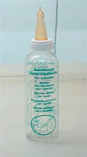 "Lämmer Flasche 500 ml komplett mit Sauger image"