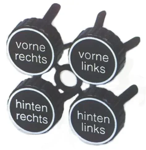 "Radmerker, 4 Stück zur Reifenkennzeichnung image"