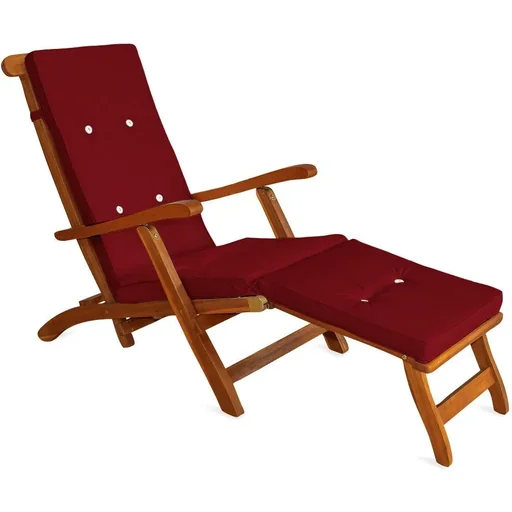 "Liegekissen rot 173x43x6cm image"