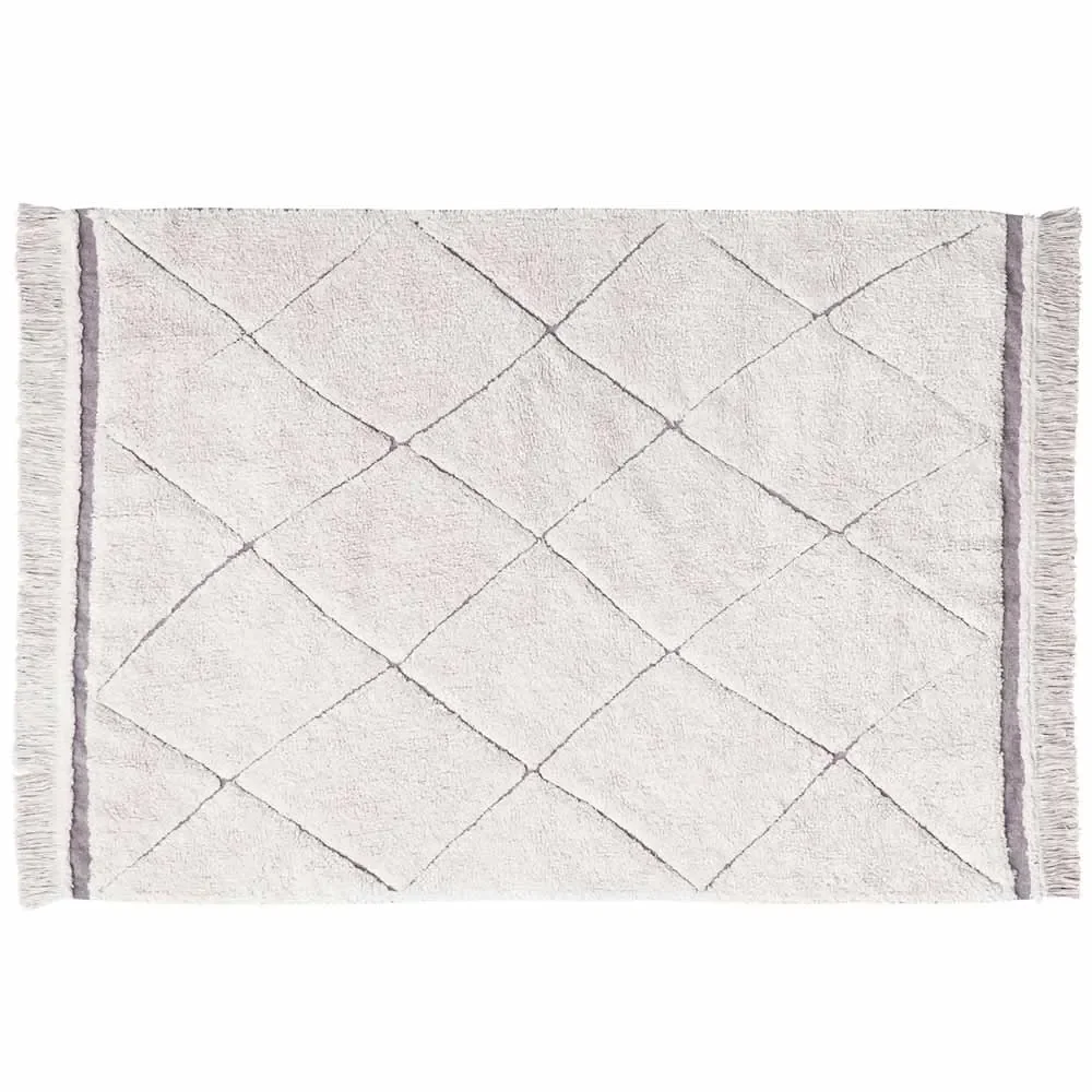 "Lorena Canals Teppich Bereber waschbar & recycelt, Größe: 140 x 200 cm image"