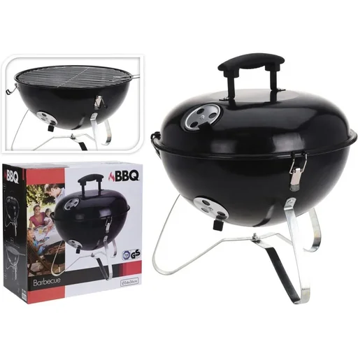 "BBQ Runder Tischgrill - Campinggrill - Grillfläche Ø34 cm image"