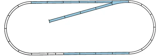 "ROCO LINE Gleisset B (Gleise mit Bettung) image"