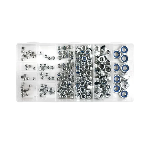 "Sicherungsmuttern - Sortiment Basic Box, 195-teilig image"