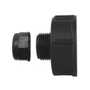 IBC Anschlussstück 1" AG + Kappe