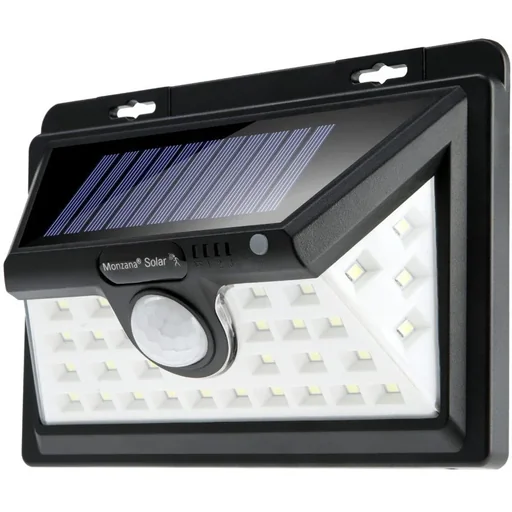 "Solar-Wandleuchte mit Bewegungsmelder 34 LEDs image"