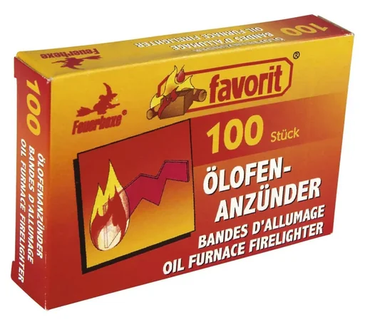 "Ölofenanzünder, 100 Zündstreifen image"