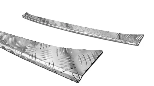 "Aluminium geriffelt Ladekantenschutz, Mercedes Sprinter III, 2018>. Erstausrüster Qualität, weiche Kanten image"