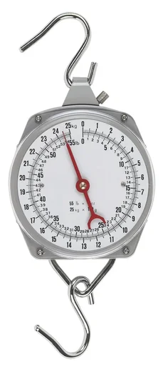 "Zeigerschnellwaage bis 25 kg, Strichunterteilung 1 kg, 200 g + 100 g image"