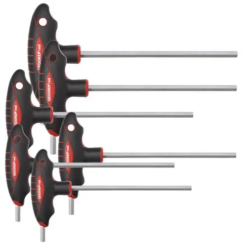 2K-T-Griff-Schraubendreher Satz 6kt 2.5-8 mm