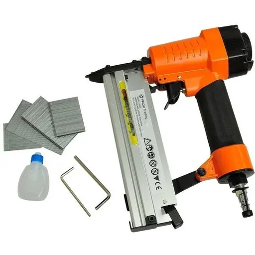 "Nagel- und Klammerpistole 2-in-1 pneumatisch Luft image"