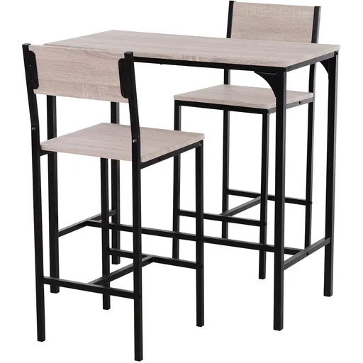 "Bartisch mit 2 Stühlen image"