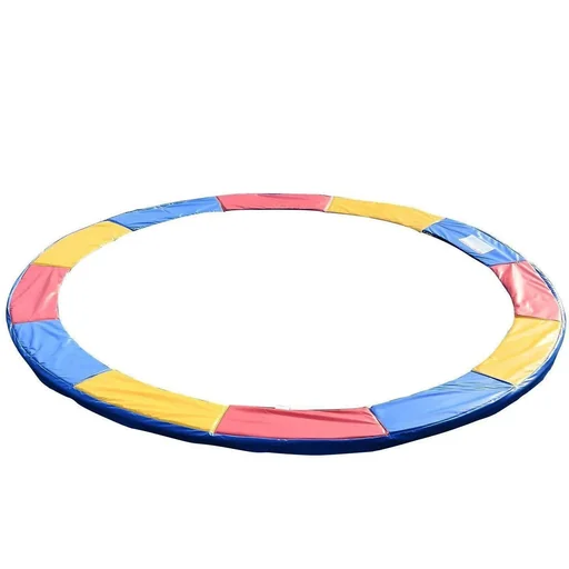 "Trampolin Randabdeckung 366cm witterungsbeständig PVC PE Bunt image"