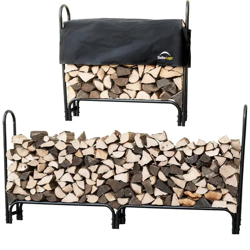 Kaminholzregal 126 cm, 500 kg Traglast