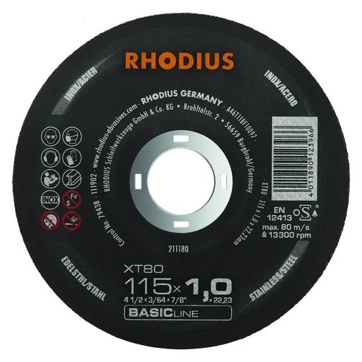 "INOX Trennscheiben XT80, 115 x 1 x 22,23 mm, 50 Stück image"