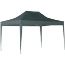 Faltpavillon 3x4.5m Grün Pavillon Faltzelt Partyzelt Gartenzelt Metall