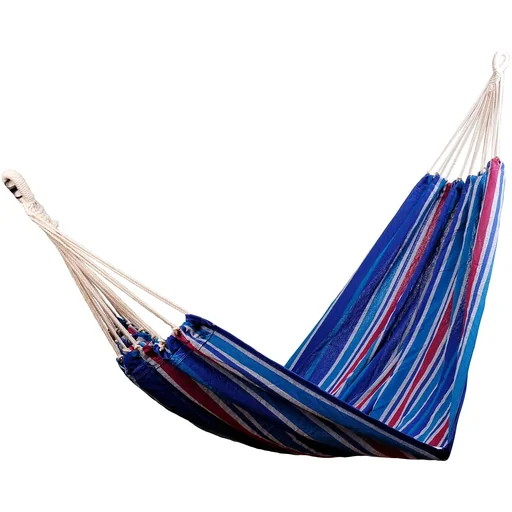 "Mehrpersonen Hängematte 210x150cm Familien 210kg blau-rot image"