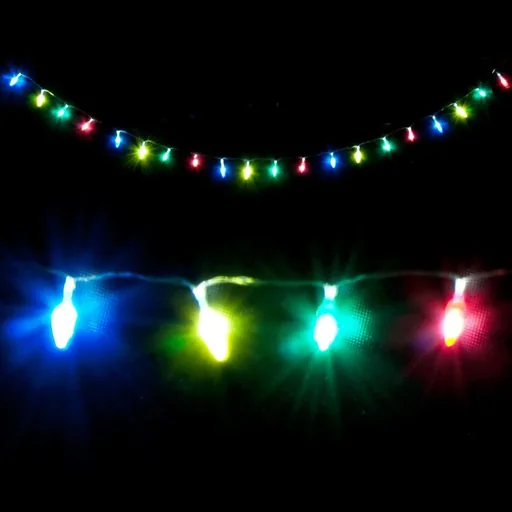 "LED-Weihnachtsbaumlichter - Tannenzapfenform image"