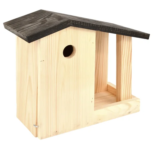 "2 in 1 - Nistkasten und Futterhaus image"