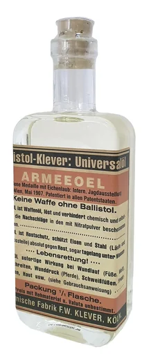 "Universalöl - Nostalgie Glasflasche image"