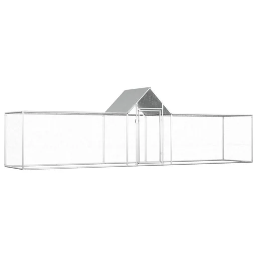 "Hühnerstall 5x1x1,5 m Stahl verzinkt image"