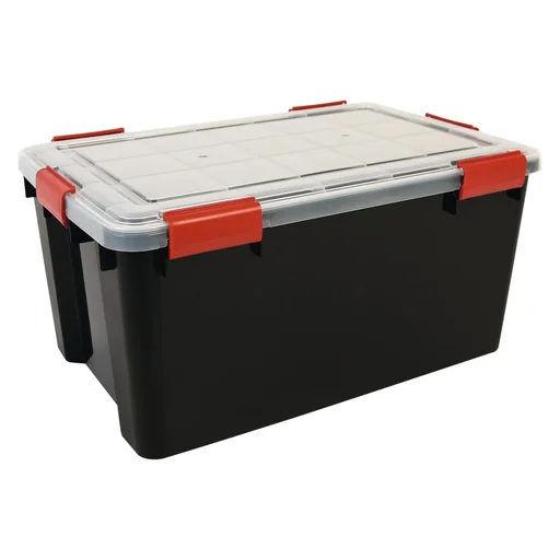 "Wasserdichte Box AT-L BkR/C/D, schwarz, 50 Liter image"
