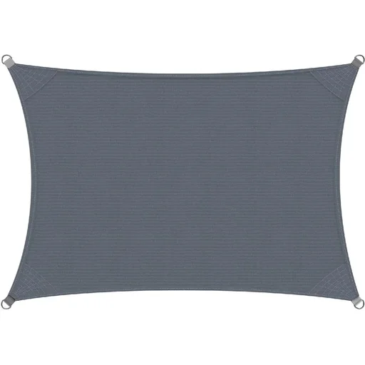 "Schattentuch HDPE Rechteck anthrazit 2x4m image"