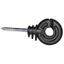 Ringisolator Compact, Schwarz Kurzer Träger, 120 Stück im Eimer