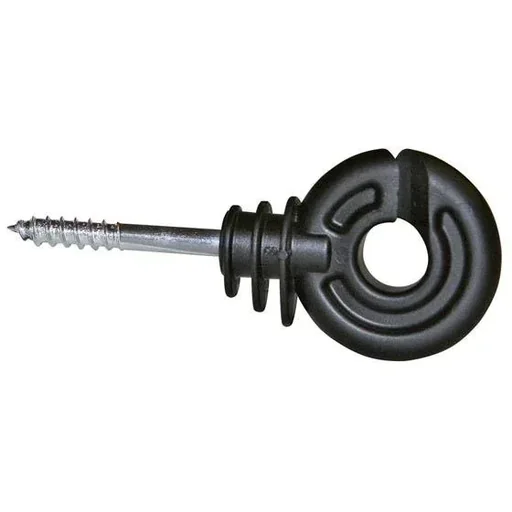 "Ringisolator Compact, Schwarz Kurzer Träger, 120 Stück im Eimer image"