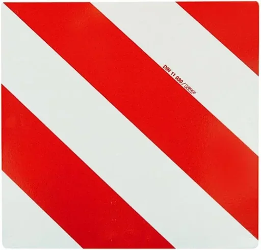 "Warntafel Folienzuschnitt, 423 x 423 mm image"