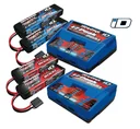 DUAL EZ-Peak Plus-Lader 2972G + 2x 2S Lipo 7600mAh 2869X TRAXXAS EU-Version / Ergänzungs-Paket Version 2018