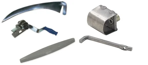 ""Dengelmax Extra", Qualitäts Sense + Wetzstein und Sensenring im Set image"