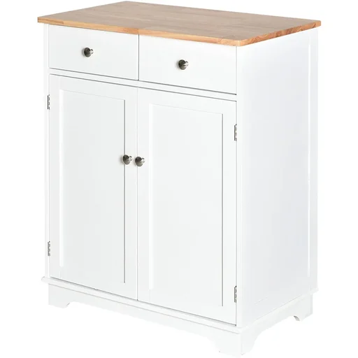 "Schrank mit 2 Schubladen, weiß image"