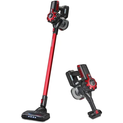 "Elektrostaubsauger - Cordless all in 1 Inklusive Dockingstation etc. auf Akku MZ5 Grau/Rot image"