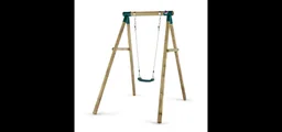 Holz Schaukel Bush-Baby, Outdoor-Einzelschaukel für Kinder aus Holz, Schaukelsei