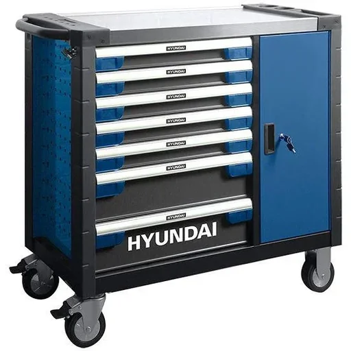 "305-dlg Premium Werkzeugwagen XXL Edelstahl Top 7 -6 image"