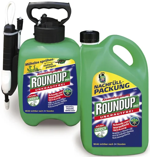 "Unkrautfrei "Speed" im Drucksprühgerät - mit wurzeltiefer Wirkung image"
