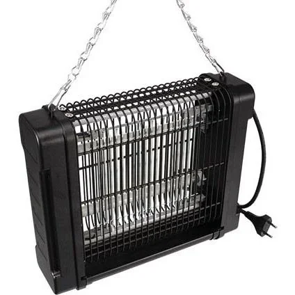 "Elektrischer Insektenvernichter - Fliegenlampe - 2 x 6W - 360° - 30m² image"