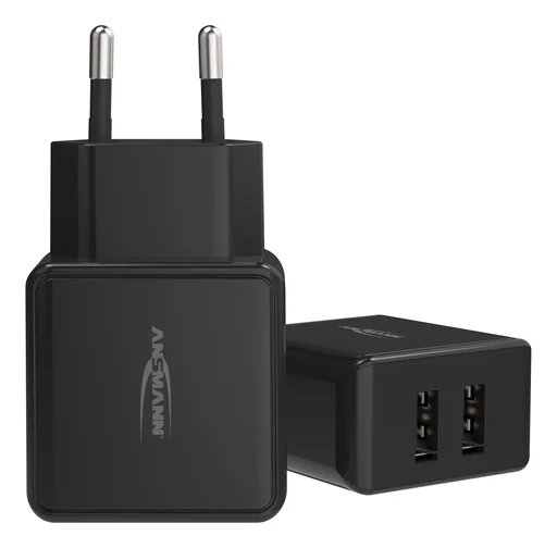 "USB Ladeadapter mit 2 USB 2.0 Buchse Typ A, 2400 mA image"