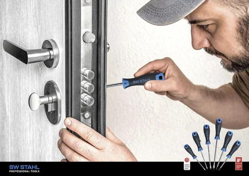 "Schraubendrehersatz, Schlitz+Kreuz, 6-teilig image"