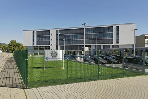 "Doppelstabmattenzaun Komplettset, grün, Höhe 120 cm, Länge 12 m image"