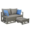 Garten-Sofa "Nassau" - beige  