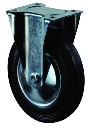 "Bockrolle mit Vollgummi - Reifen, Raddurchmesser 160 mm image"