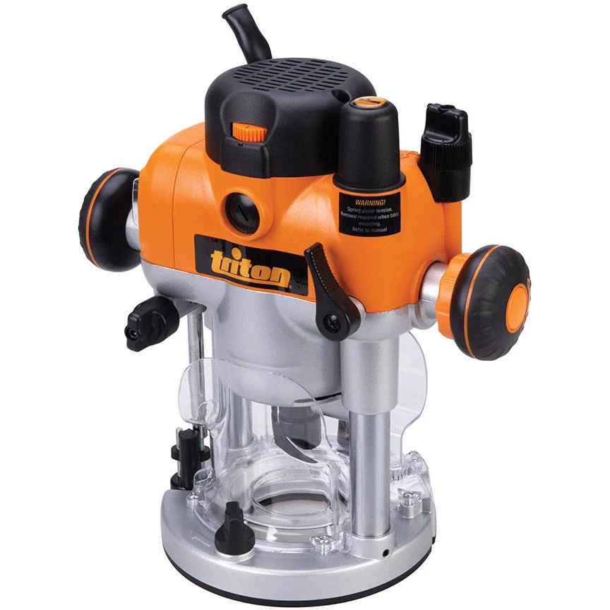 Präzisionsfräse mit Doppelfunktion - 2400 W - Angriffstiefenbereich: 0 - 68 mm