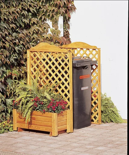 "Mülltonnenspaliersystem "Rex" + Pflanzkasten image"