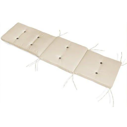 "Gartenkissen - Für Liege - Creme - 173x43x6cm image"