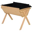 Hochbeet mit Vliesstofftuch