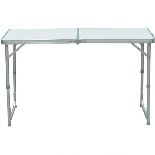 "Campingtisch klappbar Koffertisch höhenverstellbar 120x60cm image"