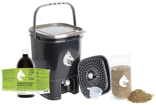 "Bokashi Eimer Kompost Starter-Set Profi, 19 Liter image"
