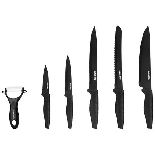 "Küchenmesserset - 6-teilig - Antihaftbeschichtung image"